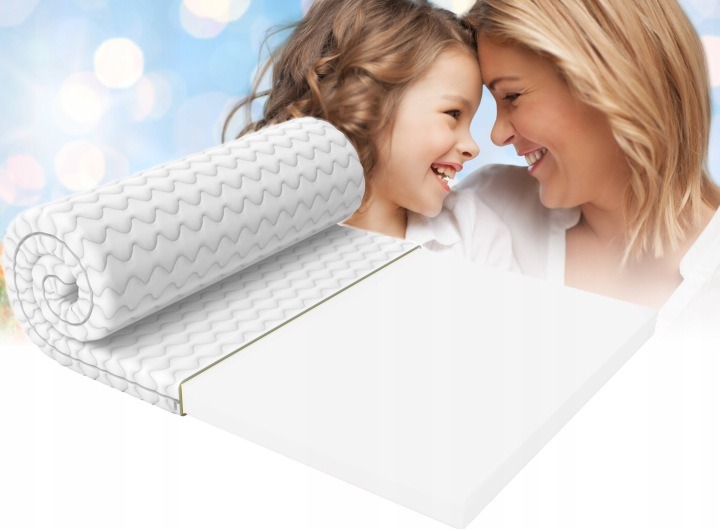 Vrchný matrac Orchidea PUR 140 × 200 cm s penou T25 a štyrmi rohovými gumami