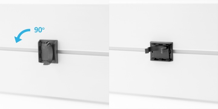 Spodný kuchynský sokel DQ-PP LCAI150.1 má dĺžku 1,5 m a výšku 100 mm. Je vyrobený z PVC s povrchom vo vzhľade inox; nejde o kovovú lištu. Pomáha prekryť nožičky a priestor pod skrinkami. V opise sa uvádza integrované tesnenie a montáž klipmi, držiakmi ale