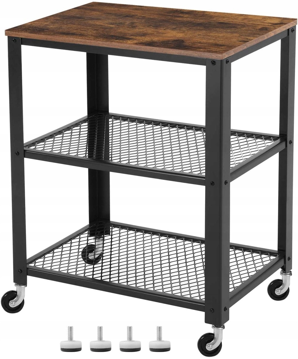 Songmics VASAGLE LRC78X mobilný stolík na kolieskach 60 × 40 cm