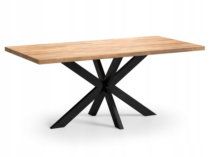 CM-Furniture STX2S je čierna kovová stolová podstava typu pavúk s rozmermi 120 × 70 × 72 cm. Má práškovo lakovaný povrch a nastaviteľné nožičky, ktoré pomáhajú doladiť polohu stola na podlahe. Ponuka obsahuje jednu podstavu bez stolovej dosky.