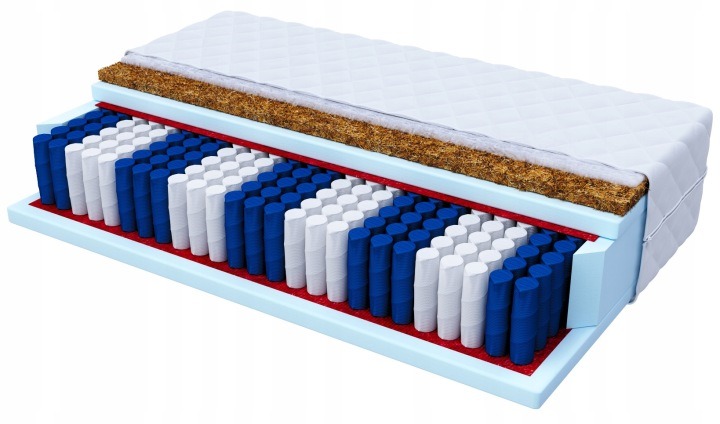 Obojstranný matrac NATURAL MAX 90 × 200 cm s kokosovou vložkou a penou T25
