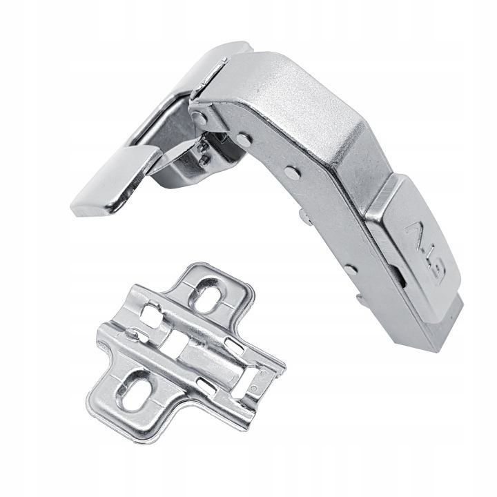 GTV hydraulický pánt 90° s miskou 35 mm a platničkou – 10 súprav