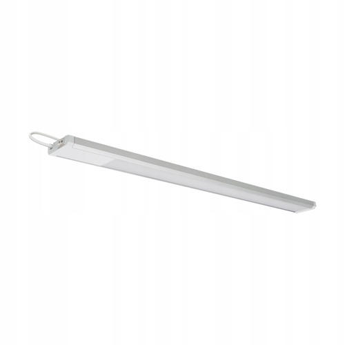 GOLED je 120 cm podskrinková LED lišta na osvetlenie dlhšej pracovnej dosky alebo police. Svieti neutrálnou bielou 4 100 K, má príkon 20 W, integrovaný vypínač a 160 cm napájací kábel. Podľa opisu je svetelný tok hotového svietidla 1 280 lm.