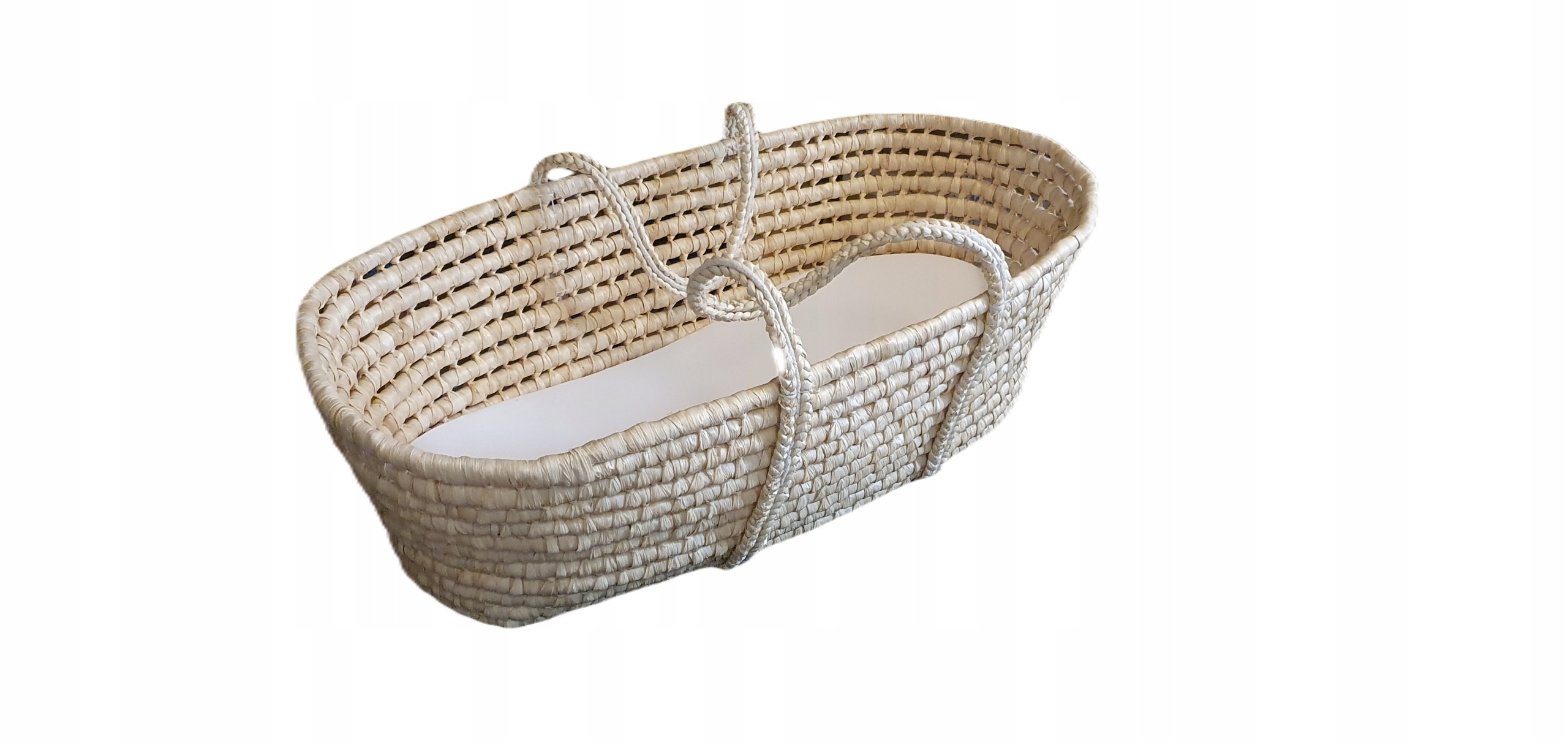 Mojžišov kôš Cichoszki s 6 cm matracom, 82 × 42 cm