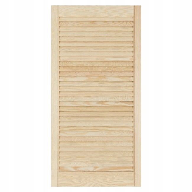 Borovicové lamelové dvierka 99,3 × 49,4 cm do skrinky