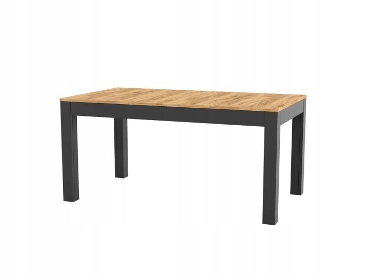 Szynaka Meble WENUS – rozkladací stôl 160–300 cm, dub Craft a čierna