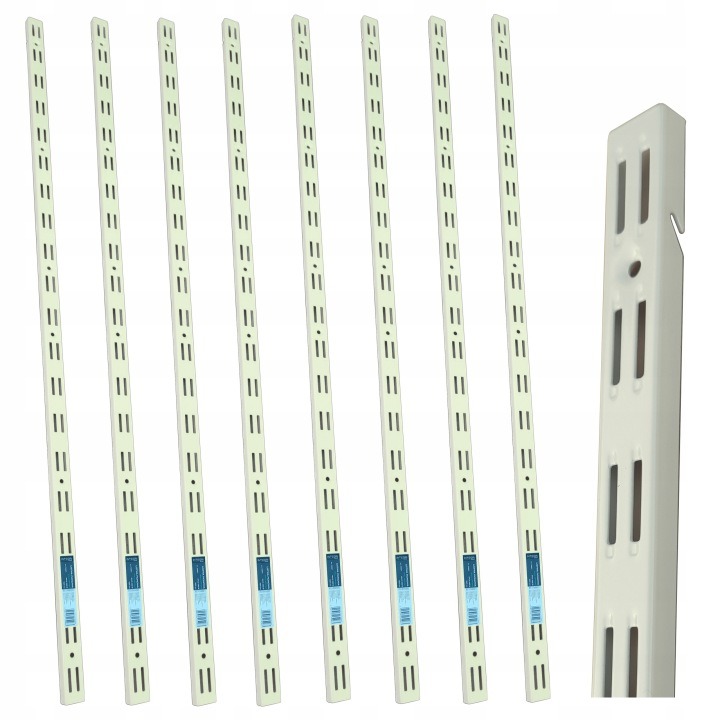 Domax Integri AWLD1000 – 8 bielych nosných líšt, 100 cm