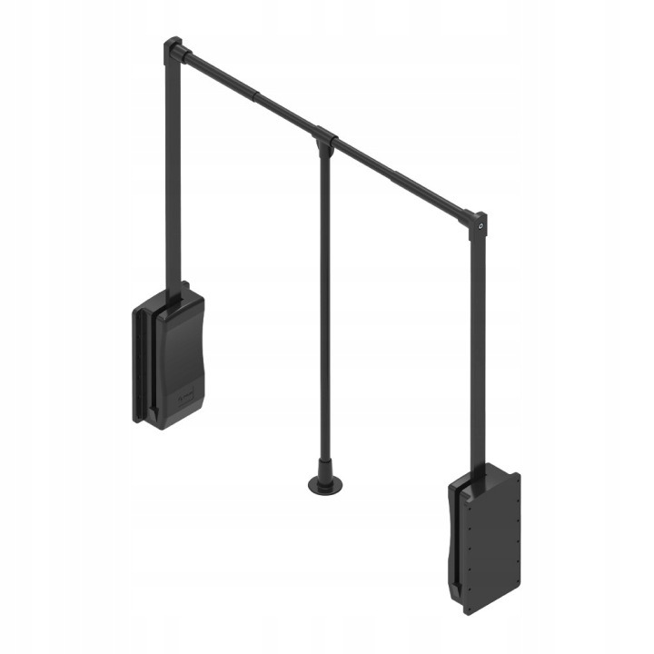 Rejs LIFTER Basic pantograf do skrine 64,5–93 cm, čierny, 12 kg