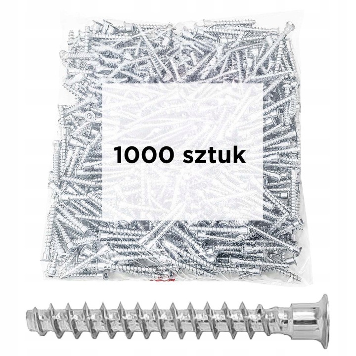 Nábytkové skrutky Häfele HF-264.45.910 – balenie 1000 kusov