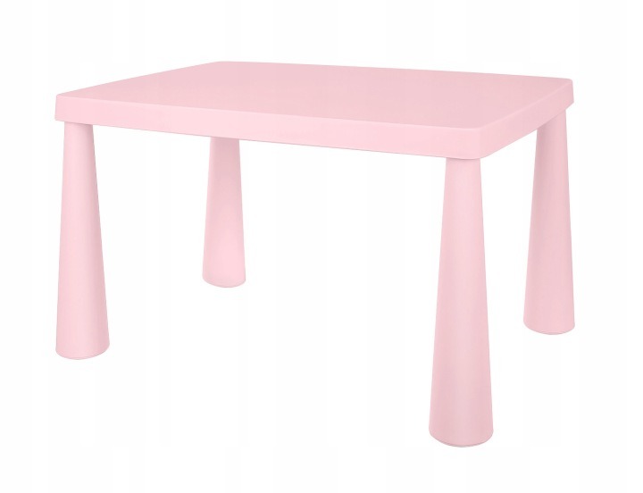 DGL Meble MAMUT – púdrovoružový detský stolík 77 × 55 cm