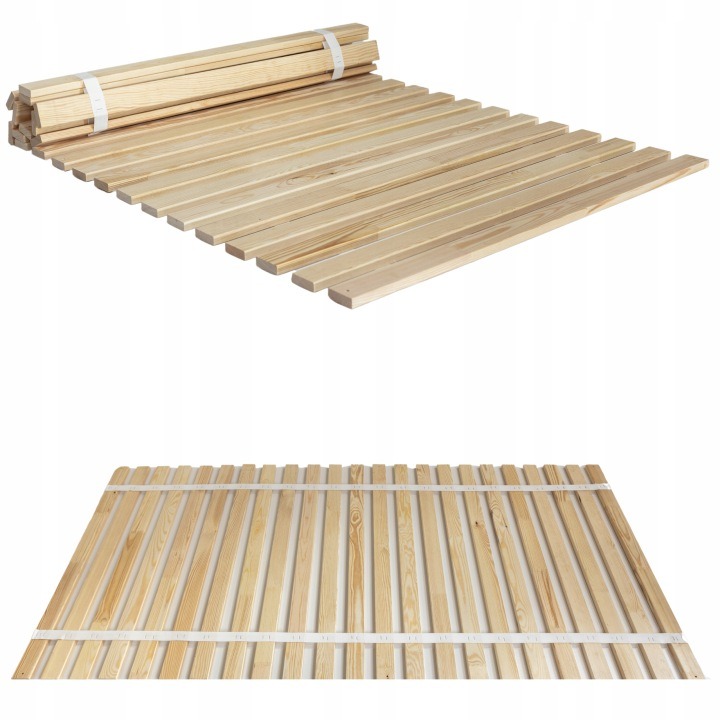 SunWood – borovicový posteľový rošt 140 × 200 cm, 23 lamiel