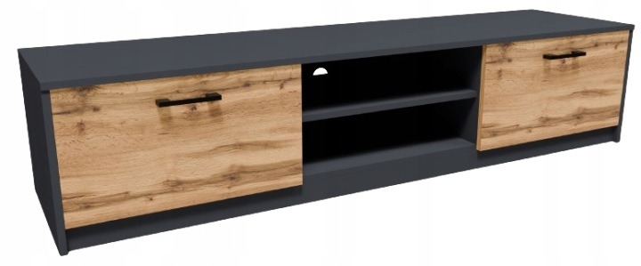 Stojaca skrinka Matkam RTV 2DC približne 160 × 41 × 36 cm s polohovateľnou policou
