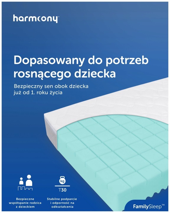 Obojstranný matrac do detskej postele 90 × 180 × 11 cm