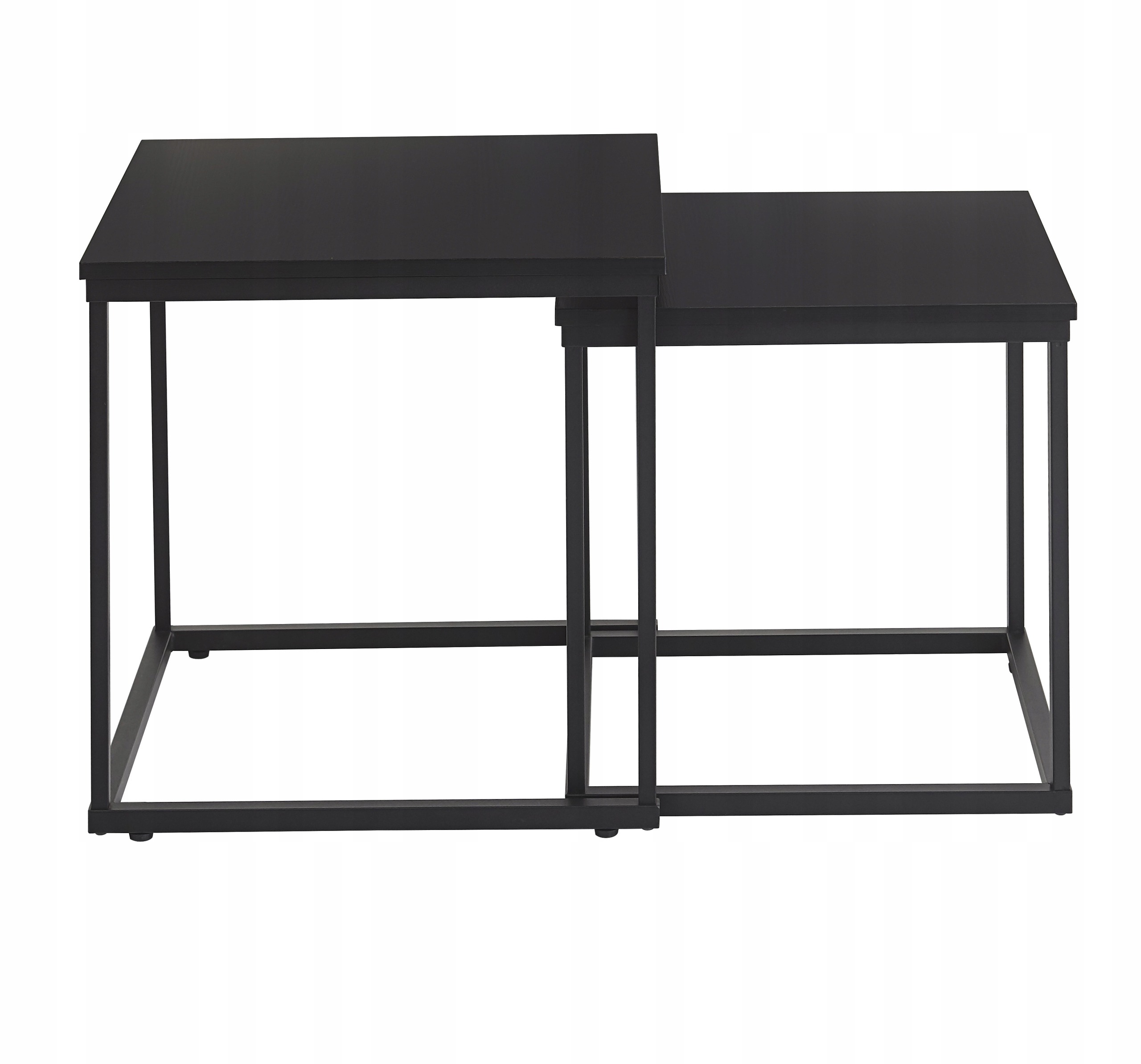 Dva štvorcové stolíky AGTRADE Duplex 50 a 45 cm