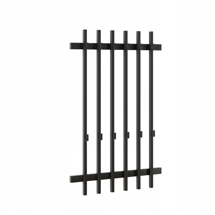 Nástenný kovový vešiak Partner Loft 100 × 65 cm