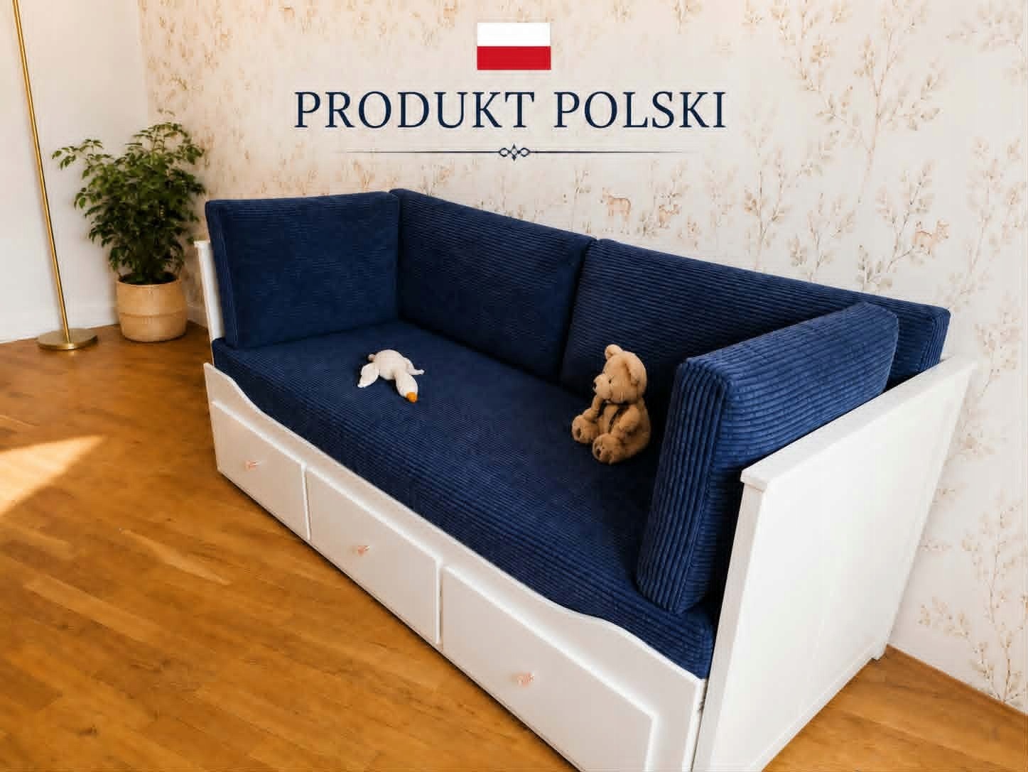 Tapmebel – opierkový vankúš k posteli HEMNES, 100 cm