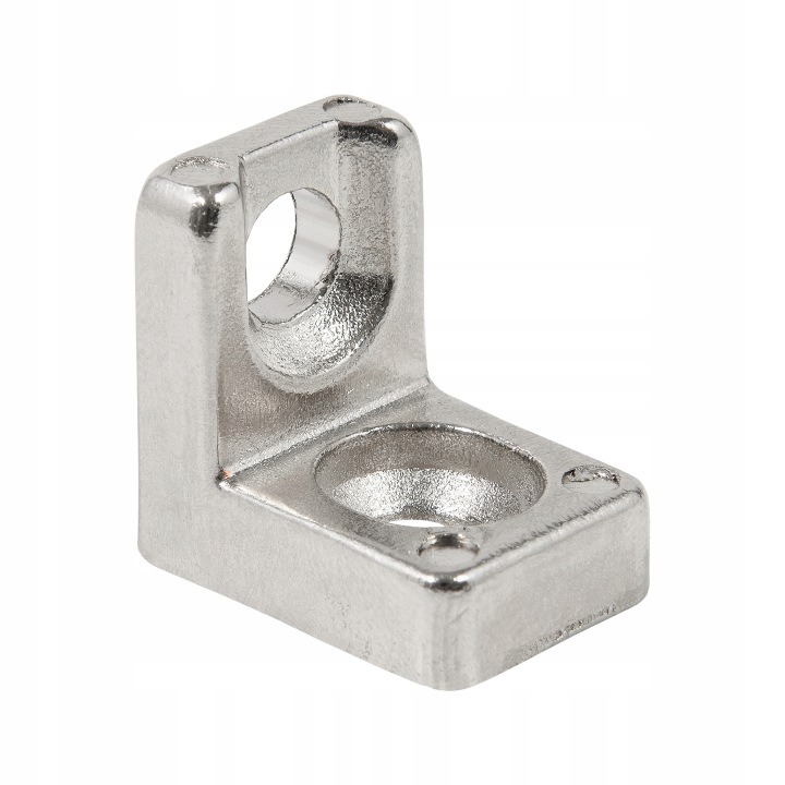 Nábytkový uholník Emuca 20,5 × 20,7 mm, niklovaný, 100 ks