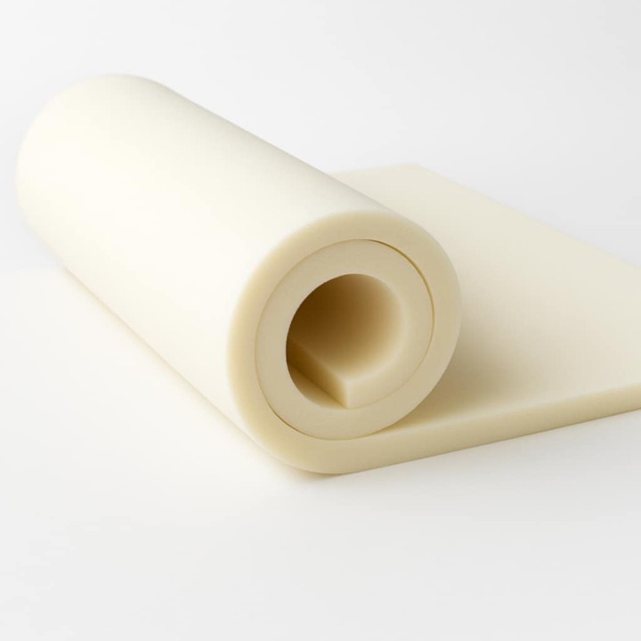 Visco Memory termoplastická pena na sedadlo a matrac, plát 100 × 100 × 5 cm