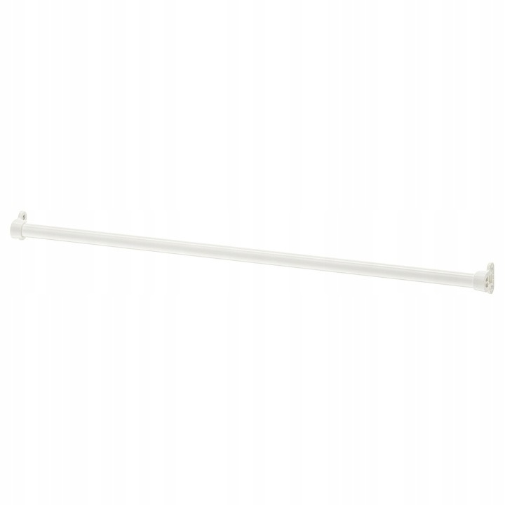 Dvojbalenie bielych tyčí IKEA KOMPLEMENT do skrine PAX 100 × 58 cm