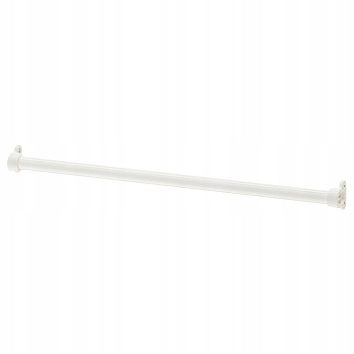 Dvojbalenie bielych tyčí IKEA KOMPLEMENT do PAX 75 × 58 cm