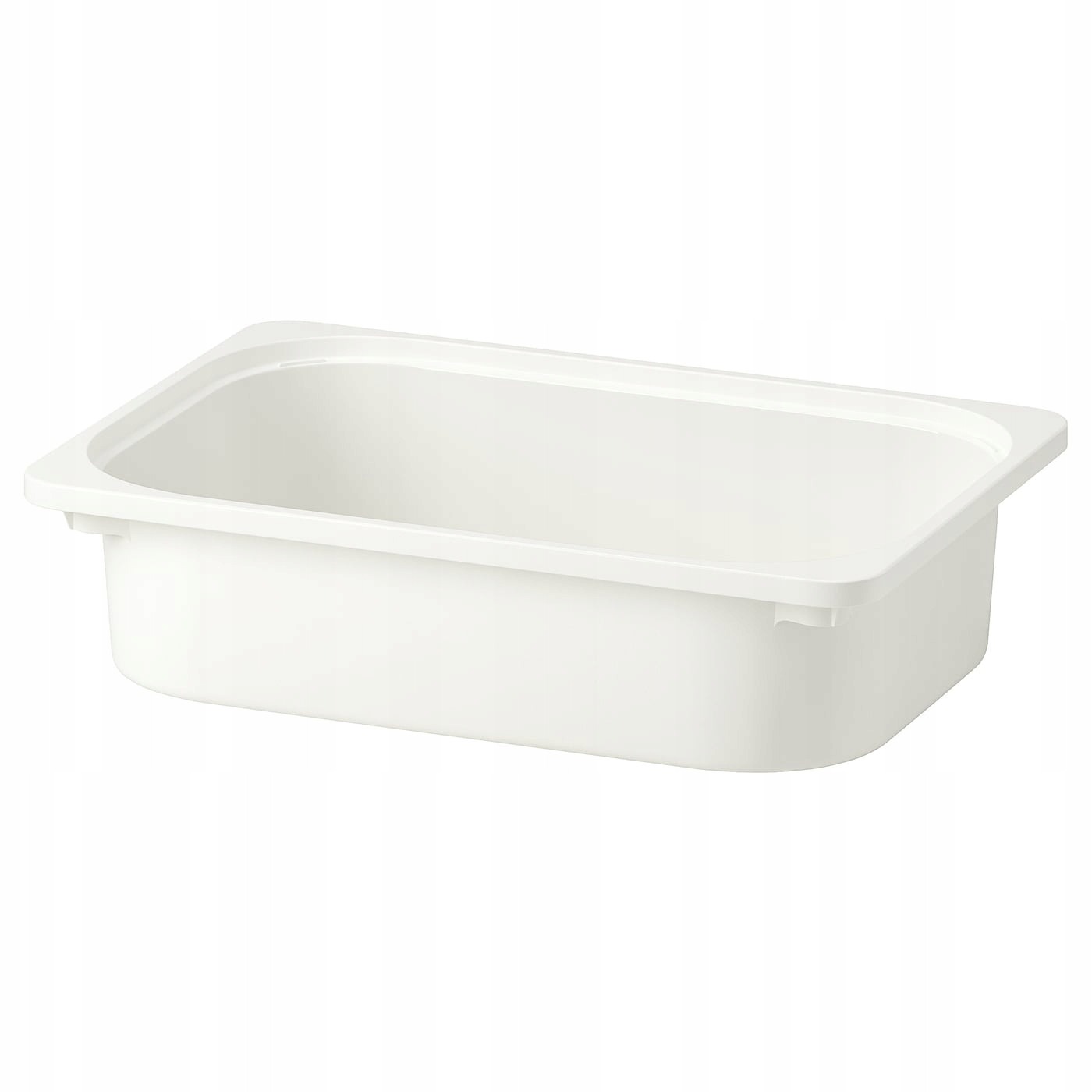 Päť nízkych plastových boxov IKEA TROFAST