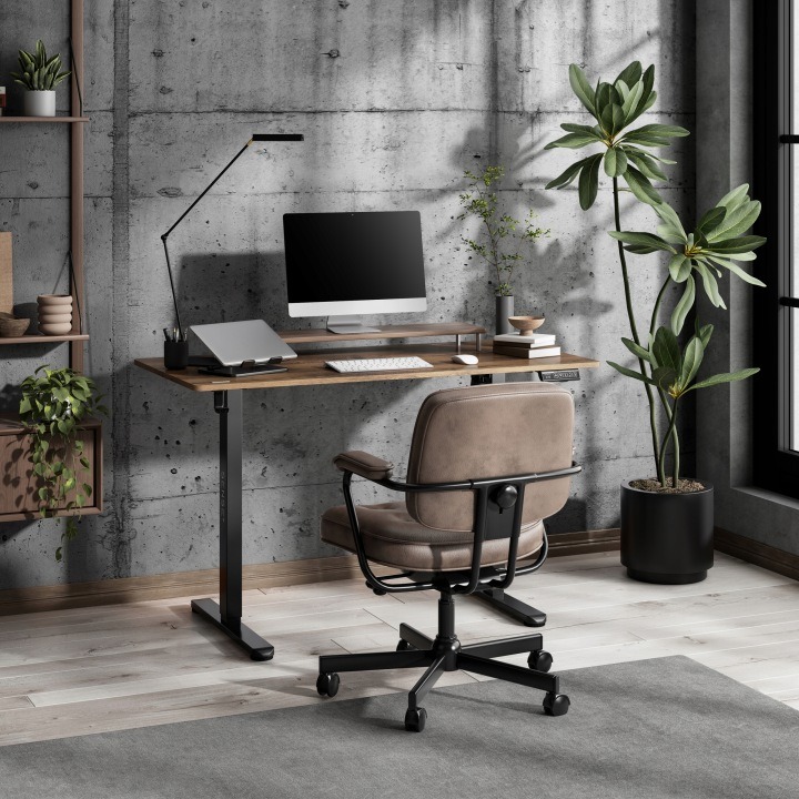 Elektrický stôl SENSE7 NOJO Light s doskou 120 × 60 cm a nastavením výšky 72–118 cm