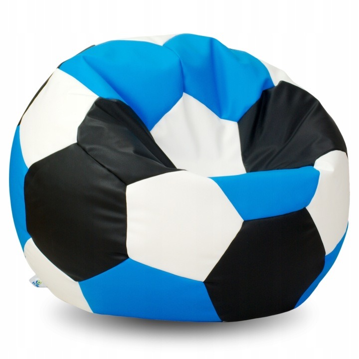 Puf Egato v tvare futbalovej lopty 80 × 80 × 50 cm