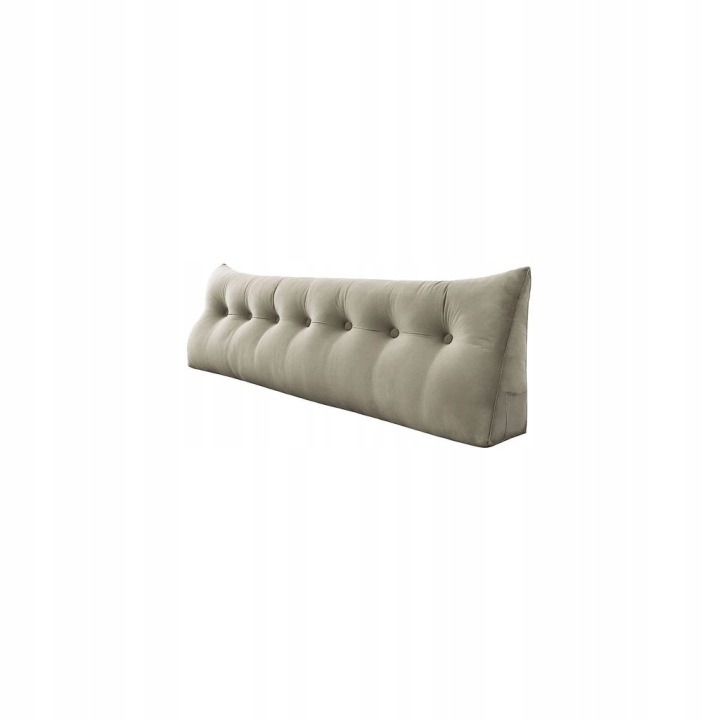 Tmavobéžový klinový vankúš na čítanie TT0001533K0011190, 160 × 50 cm