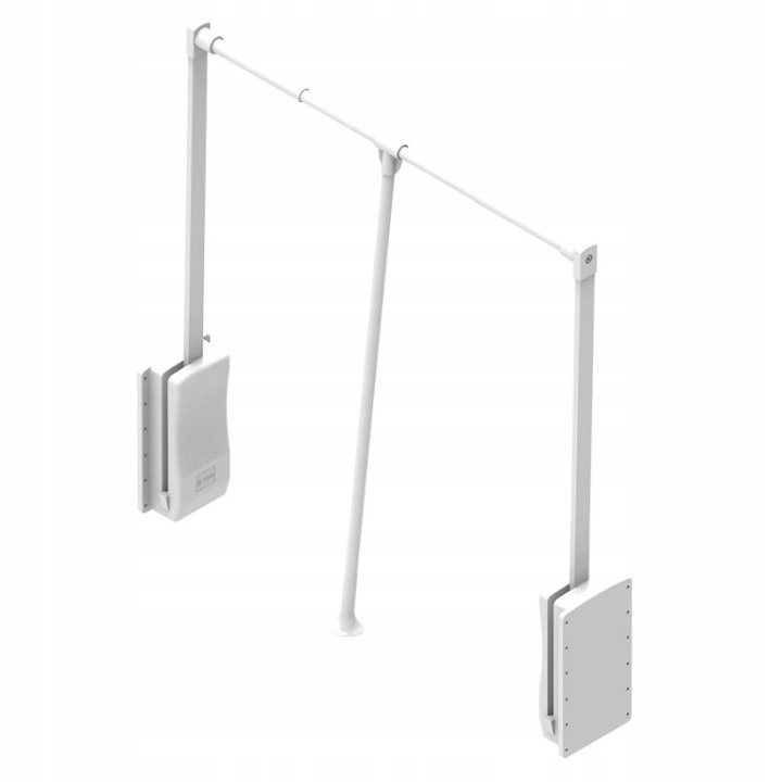 Rejs LIFTER Basic pantograf 89–122 cm, biely, 12 kg