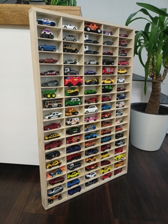 Béžový organizér Dekoralove na 90 modelov áut