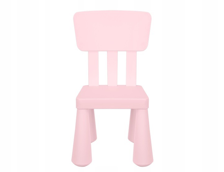 Detská stolička do izby aj záhrady, ružová, výška 67 cm
