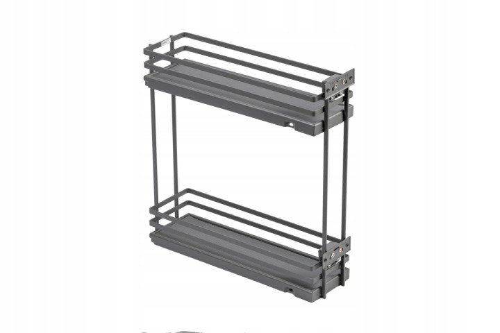 GTV MOVIXPRO 200 – dvojpolicový cargo kôš do 20 cm skrinky, antracit