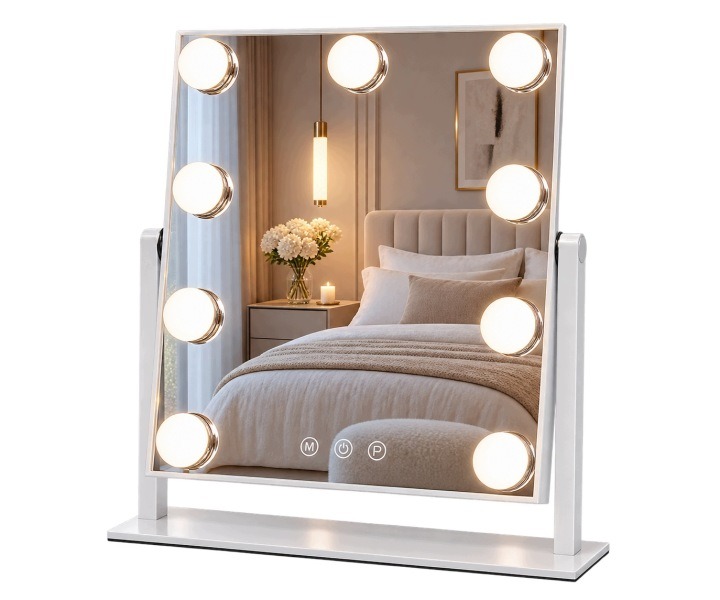 Ekspand LLK-25X30 – LED kozmetické zrkadlo 25 × 30 cm