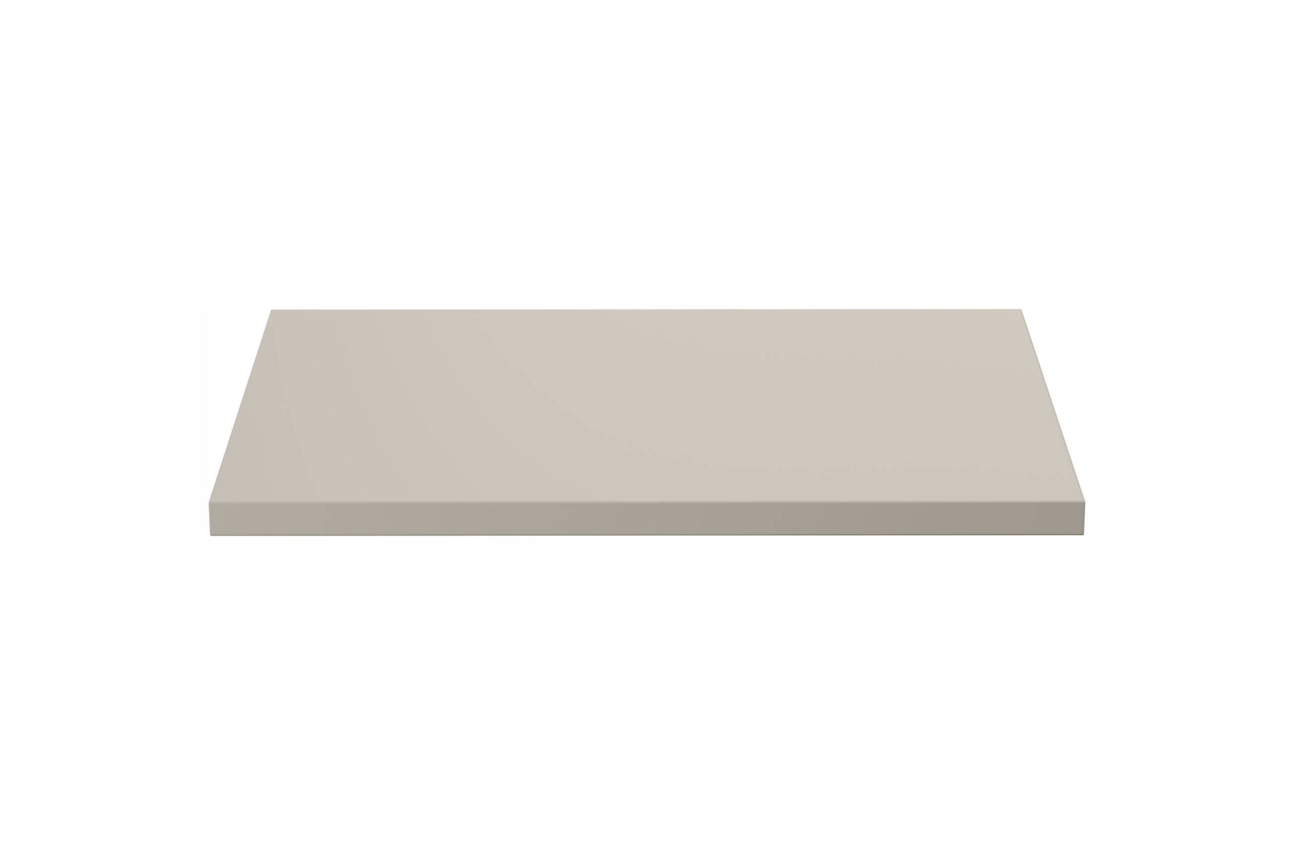 Comad Dalia Cashmere kúpeľňová doska 60 × 46 × 2,2 cm. Doska Comad Dalia Cashmere má rozmery 60 × 46 × 2,2 cm. Je vyrobená z laminovanej dosky s matným kašmírovým povrchom a upevňuje sa na skrinku.