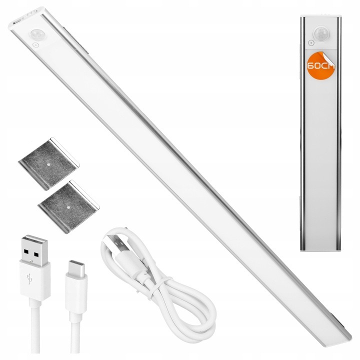 Magnetická LED lampa Smartled s tromi odtieňmi bielej a USB-C