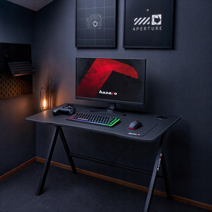 Huzaro Hero 1.4 stôl na učenie a počítač s priechodmi na káble