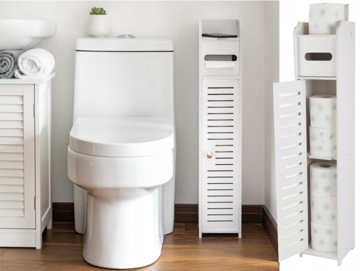 Úzke kúpeľňové regály Verk Group 15 × 15 × 79 cm, biele, 2 ks. Balenie obsahuje dva rovnaké biele regály Verk Group. Každý meria 15 × 15 × 79 cm a ponúka miesto na kozmetiku, toaletný papier či malé kúpeľňové potreby. Úzka konštrukcia sa hodí aj medzi kúp