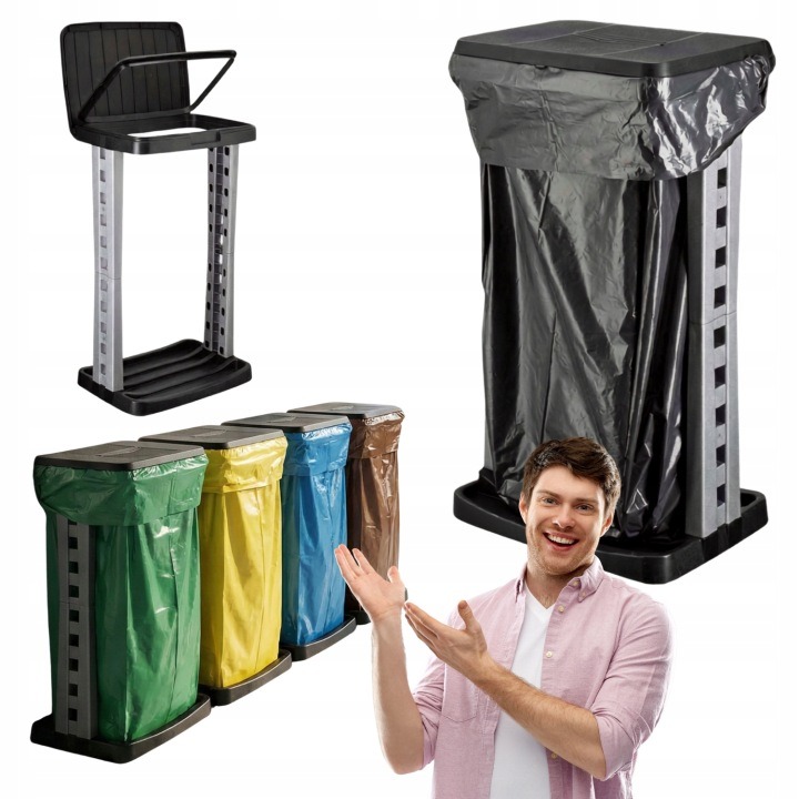Dialuxia DLX120L skladací stojan na odpadové vrece 120 l