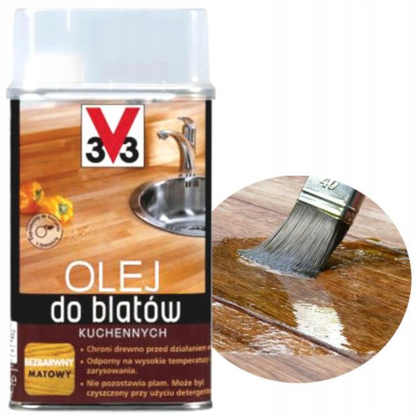 3v3 nábytok olej pre drevené kuchynské dosky