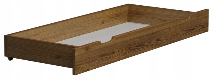 Lakovaná zásuvka Meble Magnat na 4 kolieskach, 150 × 57 × 18,5 cm