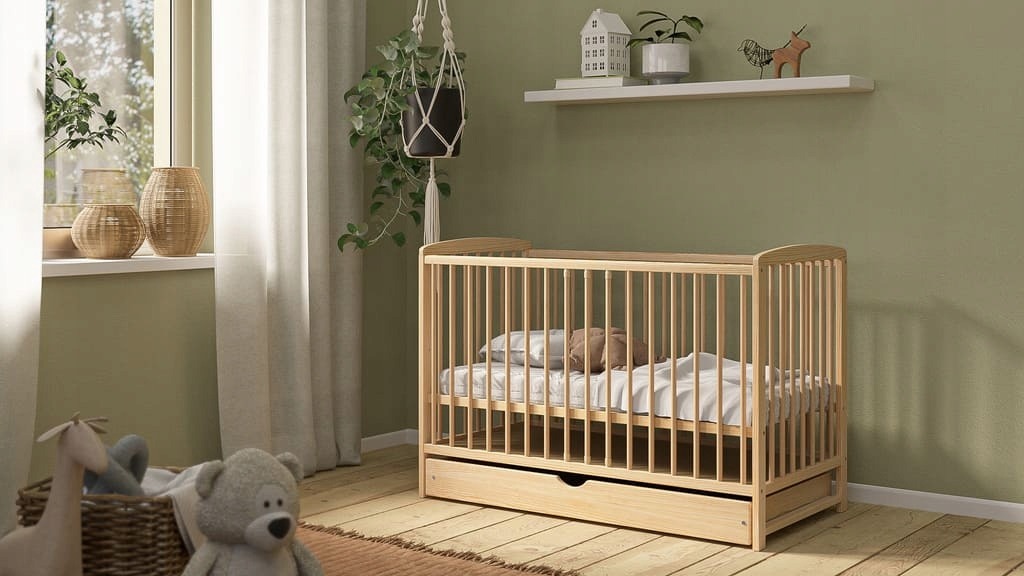Senmalucha Andrzej 120 × 60 cm – postieľka so zásuvkou