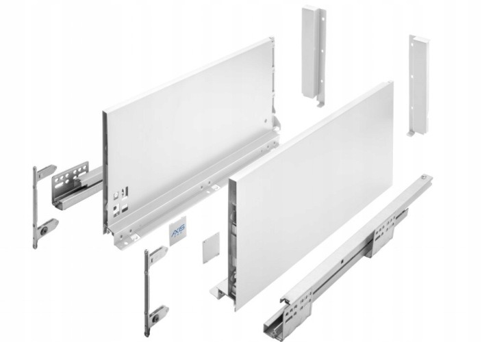 Vysoký zásuvkový systém GTV AXIS PRO L350/H199 s tlmením