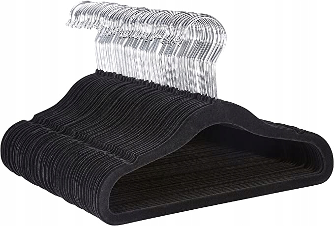 Vešiaky - Amazon Basics Clothing Hergers 50 ks.