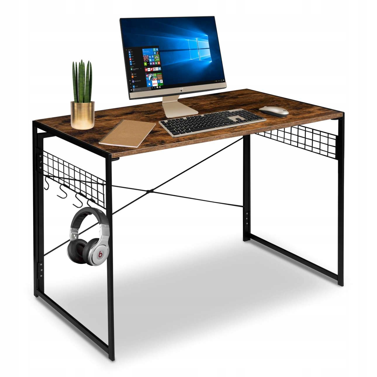 Kancelársky stôl - Počítačový stôl Vintage Loft Ronne