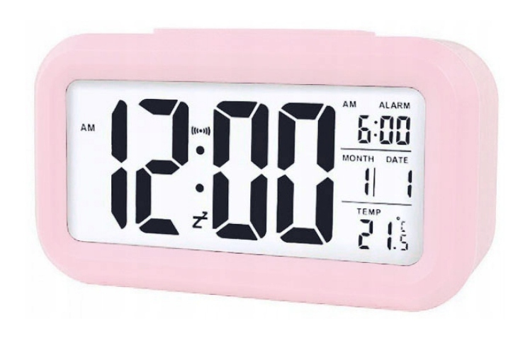 Detské hodiny do izby - Budík Xonix LED s teplomerom pre deti