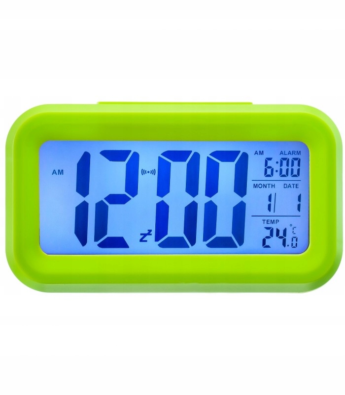 Detské hodiny do izby - Budík Xonix LED pre deti s teplomerom