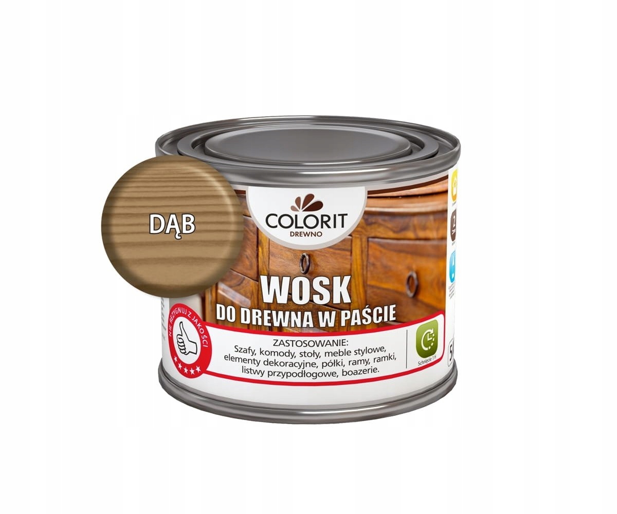 Colorit Wood Wax Paste 0,5 l dub 500 ml do