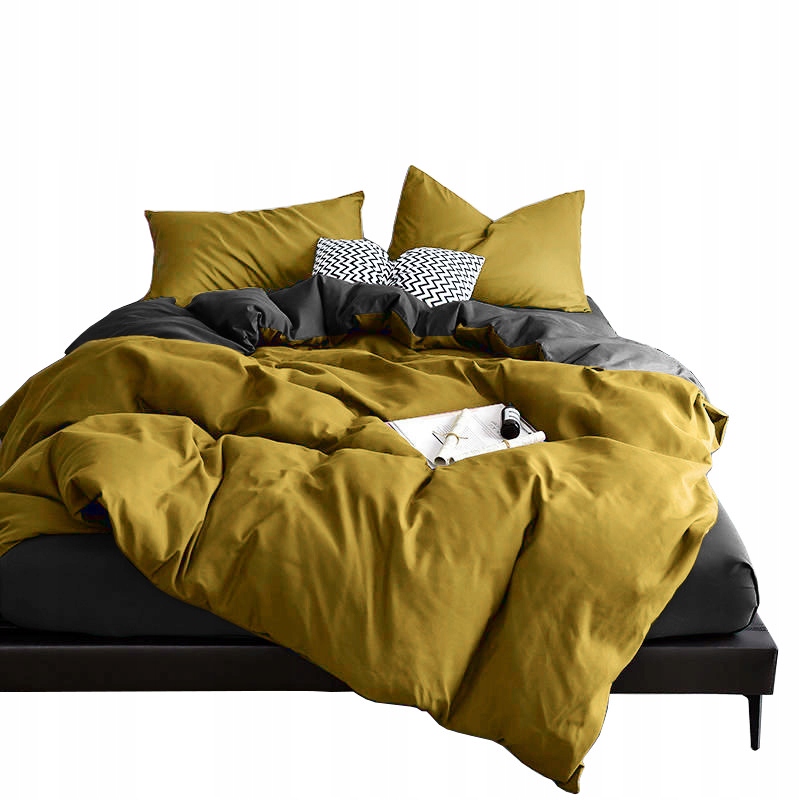 Kompletný set posteľných obliečok - Dvojitý -hladký podstielka 200x220 2x vankúše 4cz