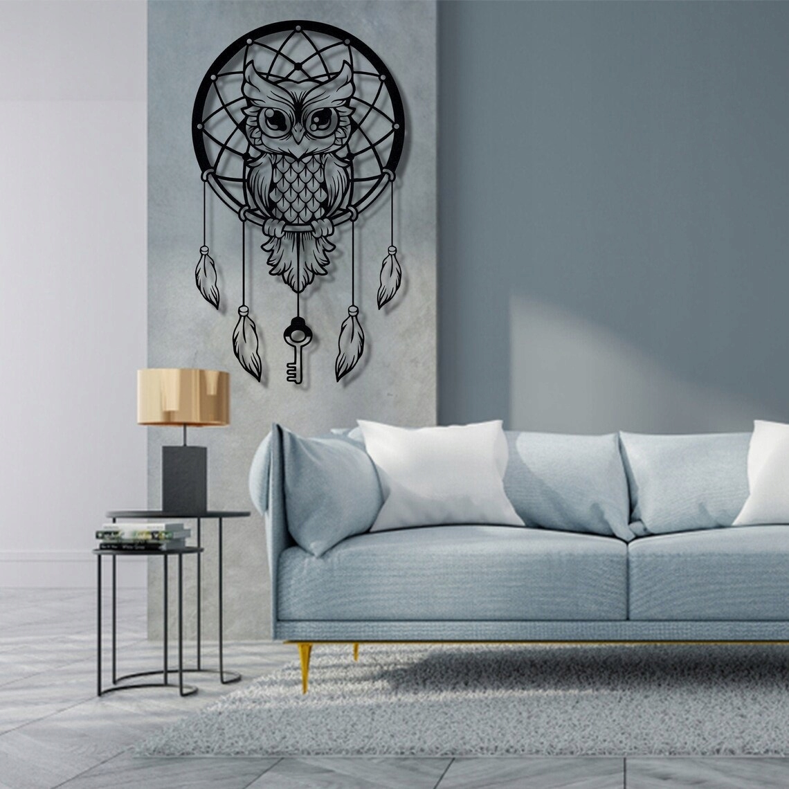 Dream Catcher, Dream Catcher Owl, Etg98x57