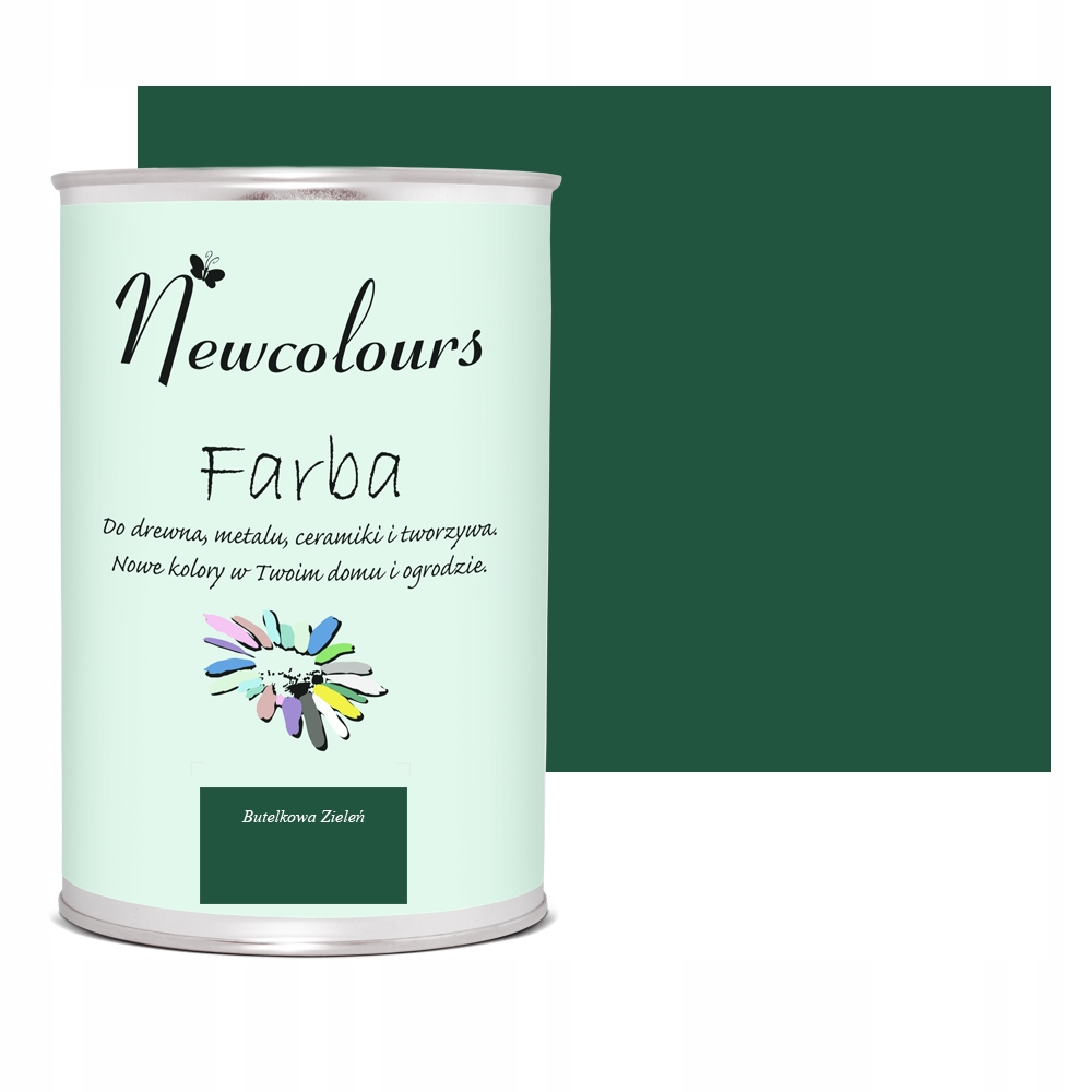 NewColour Furniture Paint fľaškovú zelenú 900 ml
